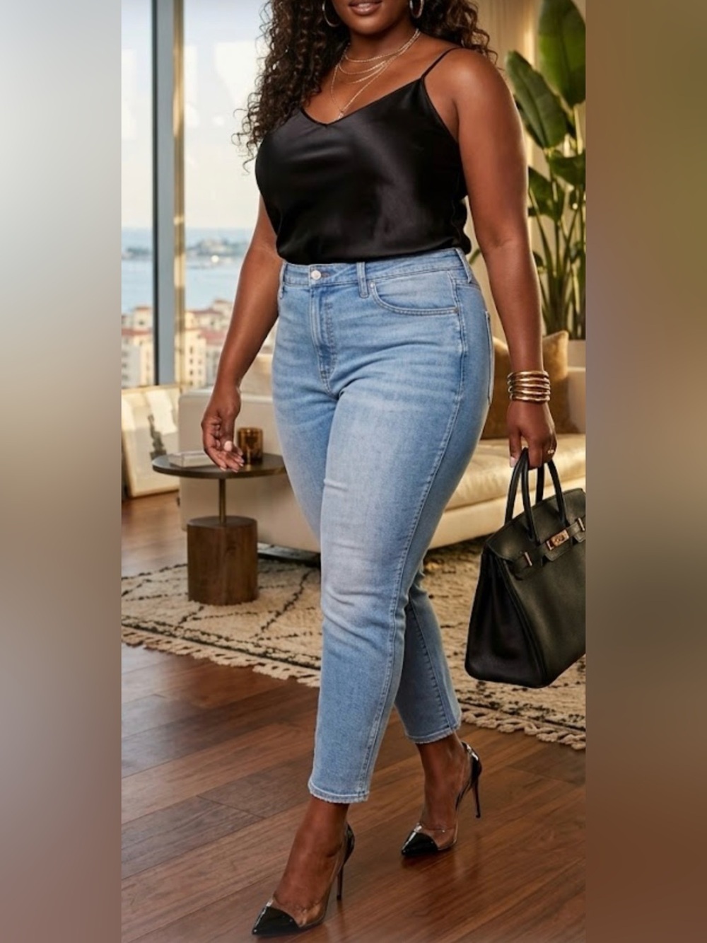Madewell High Rise Light Blue Skinny Jeans